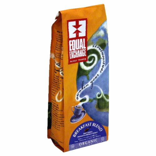 Equal Exchange Organic Breakfast Blend Coffee Perspective: front