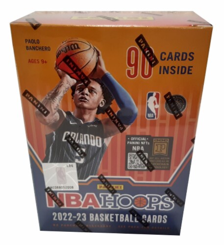 2022/23 PANINI HOOPS BASKETBALL BLASTER BOX (SPORTS TRADING CARDS) Perspective: front