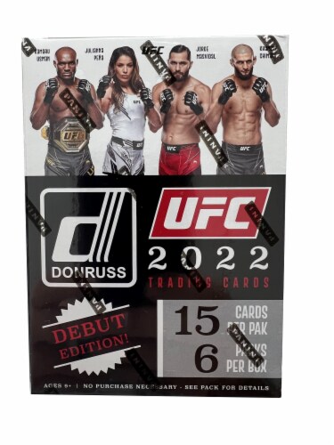 2022 PANINI DONRUSS UFC BLASTER BOX (SPORTS TRADING CARDS) Perspective: front