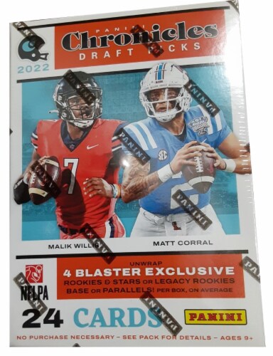 2022 Panini Chronicles Draft Picks Collegiate Football Blaster