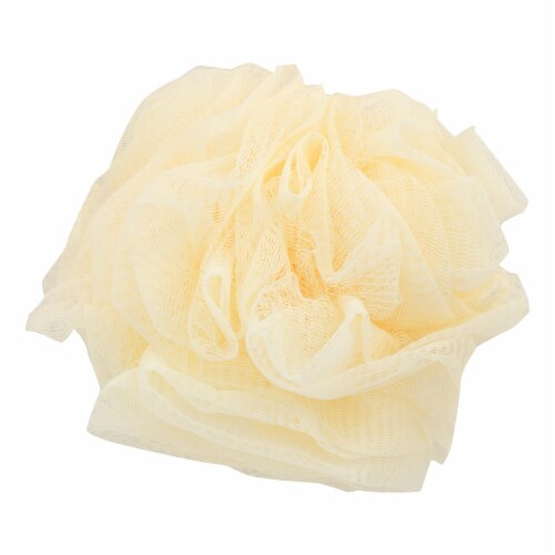 Earth Therapeutics Hydro Body Sponge With Hand Strap Natural - 1 Sponge Perspective: front