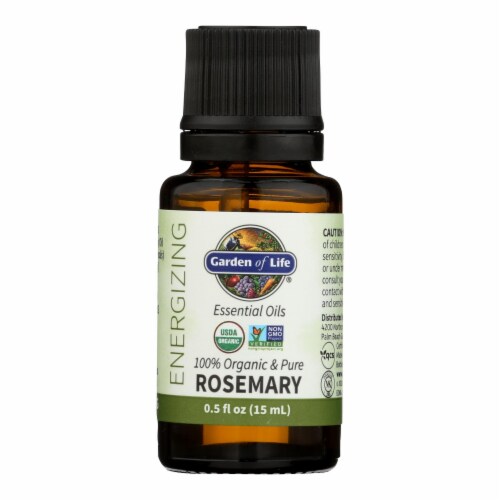 Garden Of Life - Essential Oil Rosemary - .5 oz. Perspective: front