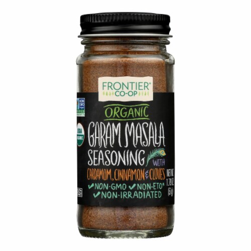 Frontier Natural Products Coop - Seasn Garam Masala - 1 Each 1-1.79 oz. Perspective: front