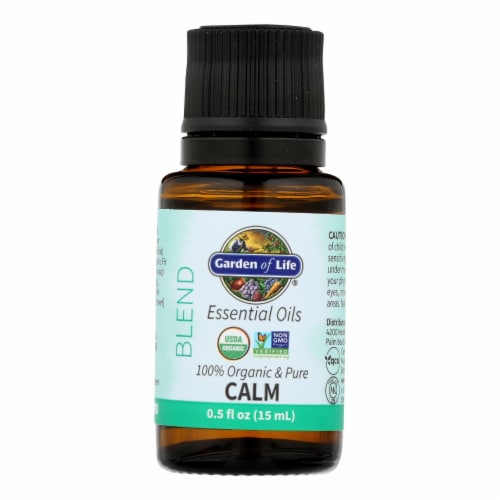 Garden Of Life - Ess Oil Organic Calm Blend - 1 Each-.5 oz. Perspective: front