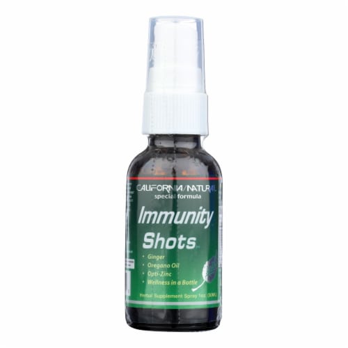 California Natural Immunity Shots - 1 fl oz. Perspective: front