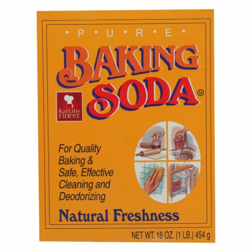 Karlin Food - Baking Soda - Case of 24 - 16 oz. Perspective: front