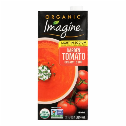 Imagine Foods - Soup Creamy Tomato Ls - Case of 6-32 fz Perspective: front