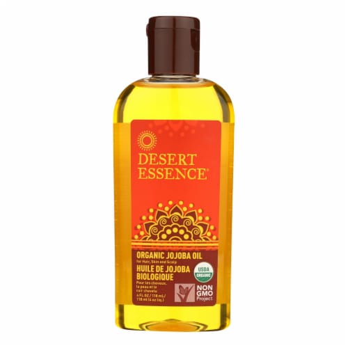 Desert Essence - Jojoba Oil - 4 fl oz. Perspective: front
