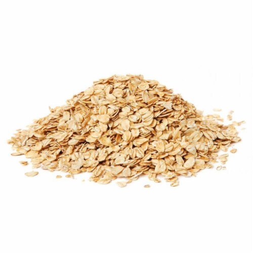 Bulk Grains 100% Organic Oats Rolled - Single Bulk Item - 25LB Perspective: front