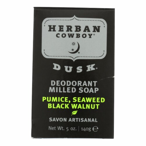 Herban Cowboy Milled Bar Soap Dusk - 5 oz. Perspective: front