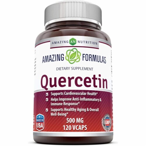 Amazing Formulas - Quercetin 500 Mg - 1 Each 1-120 CT Perspective: front