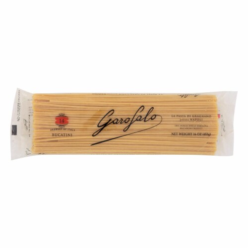 Garofalo Bucatini - 14 - Case of 20 - 16 oz. Perspective: front