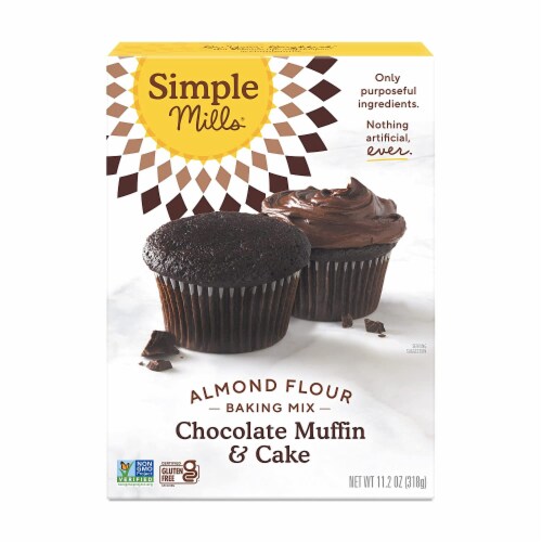 Simple Mills - Mix Chocolate Muffin Cake - Case of 6-11.2 oz Perspective: front