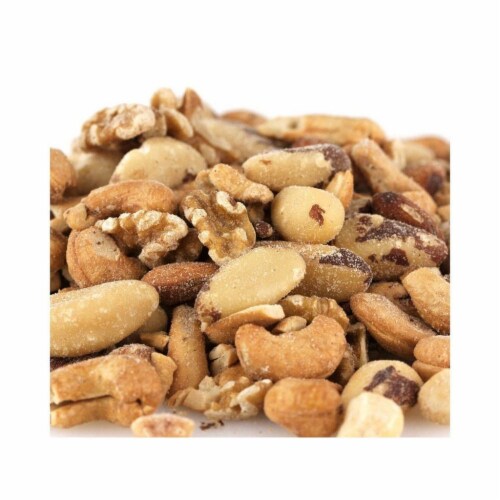 Bulk Nuts Deluxe Mixed Nuts Roasted & Salted - Single Bulk Item - 15LB Perspective: front