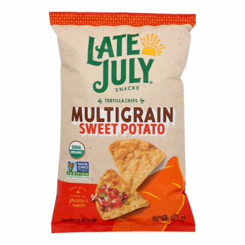 Late July Sweet Potato Multigrain Tortilla Chips 12 ct 7.5 oz
