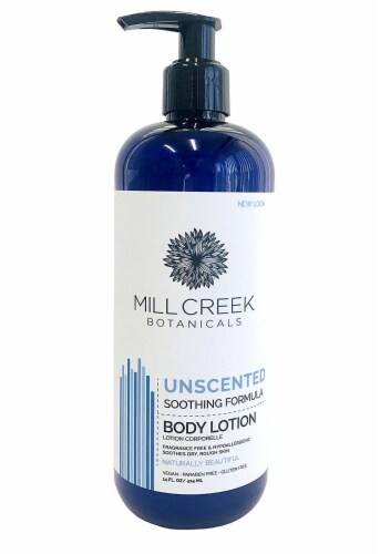 Mill Creek - Body Lotion Unscented - 1 Each 1-14 oz. Perspective: front