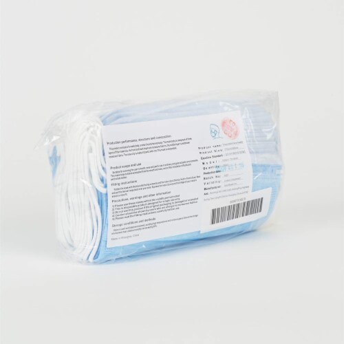 Disposable - Face Mask Disposable - 1 Each 1-50 CT Perspective: front