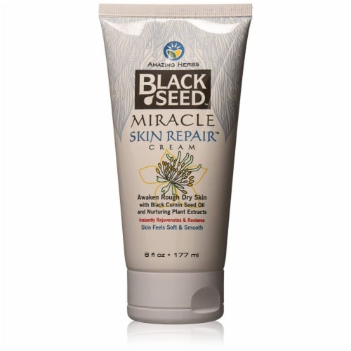 Black Seed Miracle Skin Repair Cream - 6 oz. Perspective: front