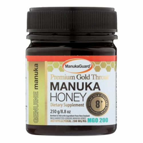 Manukaguard - Manuka Honey Prem Gold 8+ - 8.8 oz. Perspective: front
