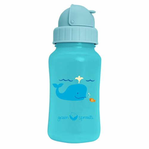 Green Sprouts Aqua Bottle - Aqua - 1 ct Perspective: front