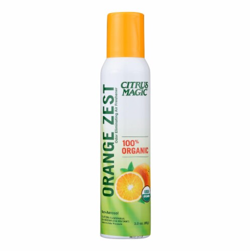 Citrus Magic - Air Frshnr Organic Orng Zest - 1 Each -3 oz. Perspective: front