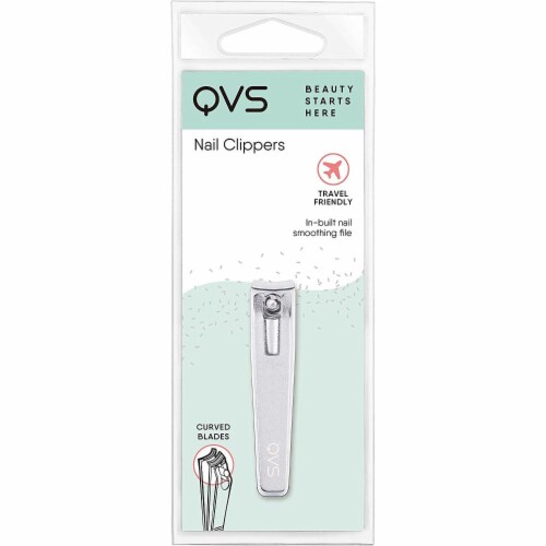 Qvs - Nail Clippers Laser File - 1 Each 1-EA Perspective: front