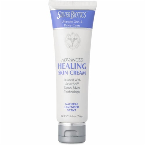 Silver Biotics - Skin Cream Lavender - 1 Each - 3.4 oz. Perspective: front