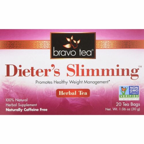 Bravo Teas and Herbs - Tea - Dieter Slimming - 20 Bag Perspective: front