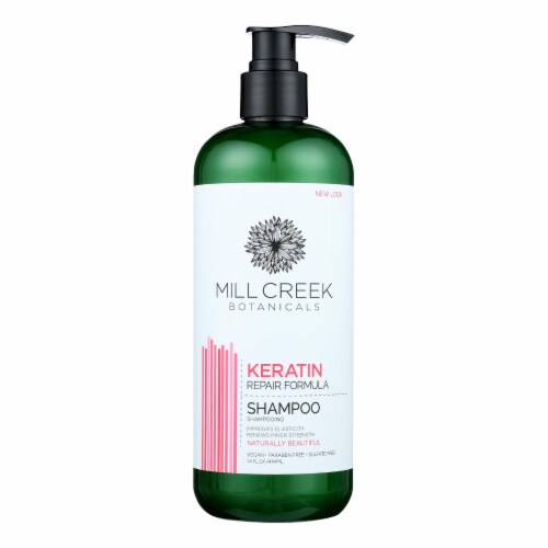 Mill Creek Botanicals Keratin Shampoo Repair Formula  - 1 Each - 14 oz. Perspective: front