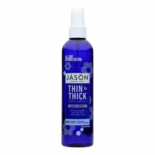 Jason Thin To Thick Extra Volume Hair Spray - 8 fl oz. Perspective: front