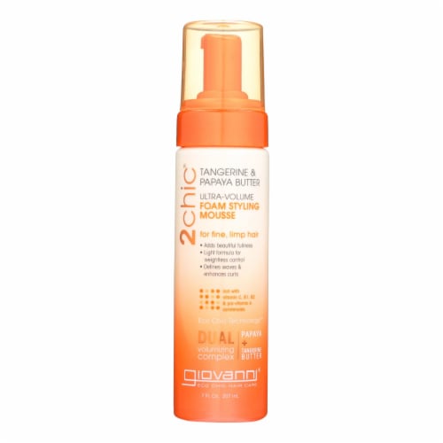 Giovanni 2chic Style Mousse - Ultra-Volume - 7 Fl Oz. Perspective: front