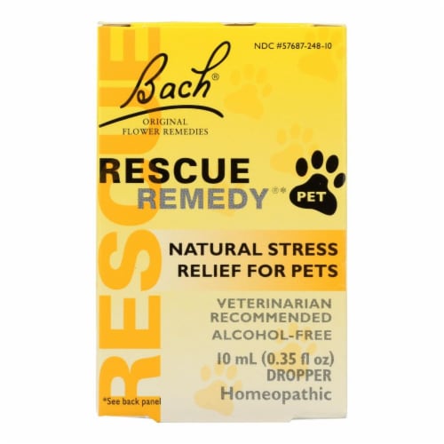 Bach Flower Remedies Rescue Remedy Stress Relief For Pets 10 ml 1 Pack 0.33 Ounce Harris Teeter