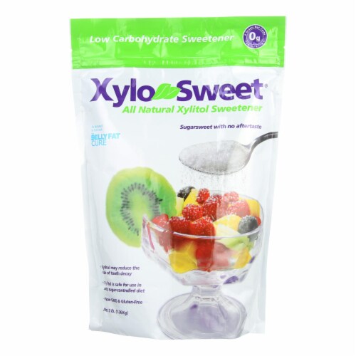 Xylosweet All Natural Low Carb Xylitol Sweetener - 3 lb. Perspective: front