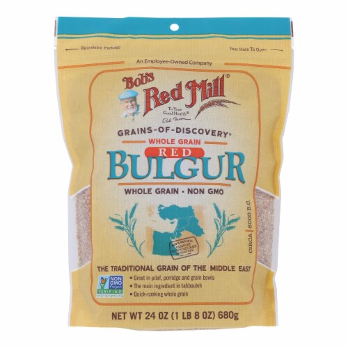 Bob's Red Mill - Bulgur Red Wheat - Case of 4-24 oz. Perspective: front