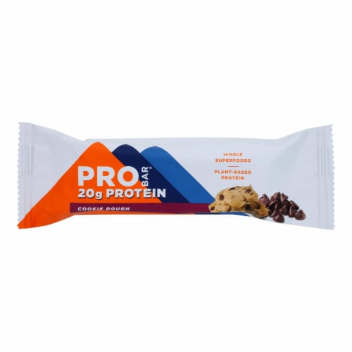 Probar Cookie Dough Core Bar - Case of 12 - 2.46 oz Perspective: front