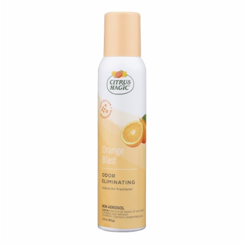 Citrus Magic - Air Freshener Fresh Orange - Case of 6-3 oz. Perspective: front
