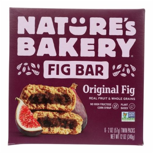Nature's Bakery Stone Ground Whole Wheat Fig Bar - Original - Case of 6 - 2 oz. Perspective: front
