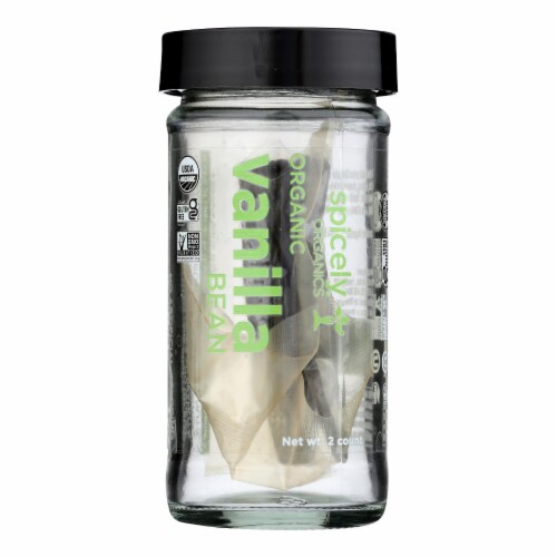 Spicely Organics - Vanilla Bean - Case Of 3 - 2 Count Perspective: front