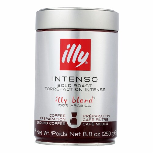 Illy Caffe Coffee Coffee - Drip - Ground - Dark Roast - 8.8 oz - case of 6 Perspective: front