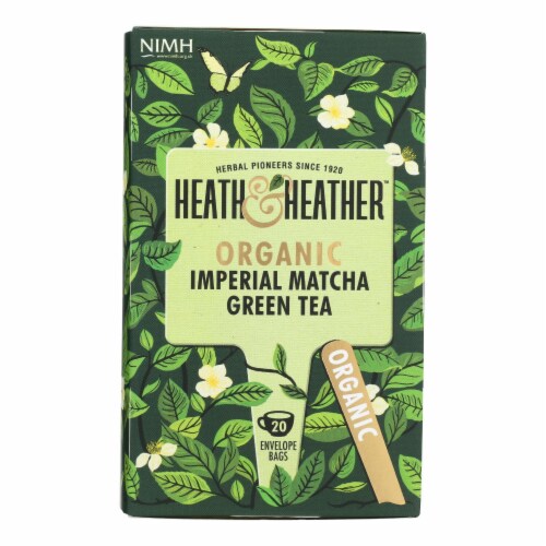 Heath & Heather - Tea Imperial Mtcha Gr - Case of 6 - 20 CT Perspective: front
