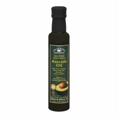 Olivado Extra Virgin Avocado Oil - Nut - Case of 6 - 8.45 Fl oz. Perspective: front