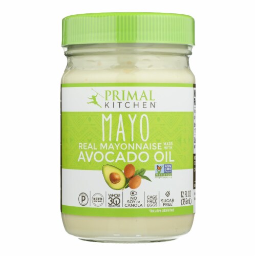 Primal Kitchen Mayo - Avocado Oil - Case of 6 - 12 Fl oz. Perspective: front