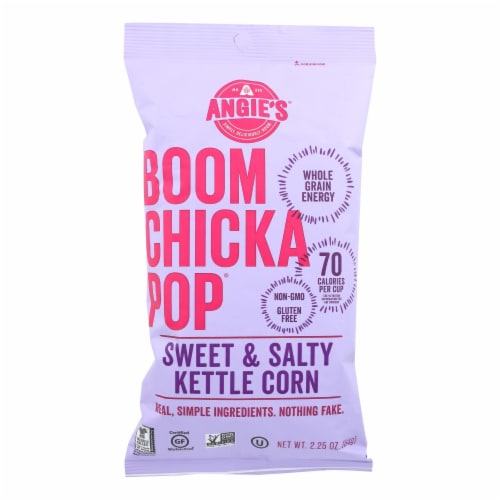 Angie's Sweet and Salty Kettle Corn Popcorn Perspective: front