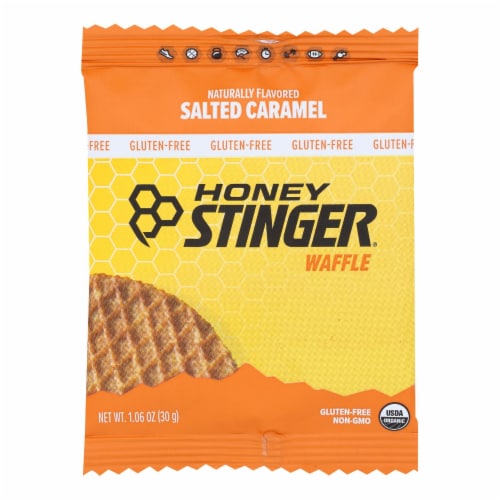 Honey Stinger - Honey Stng Wff Sltcm Gluten Free - Case of 12-1.06 oz. Perspective: front