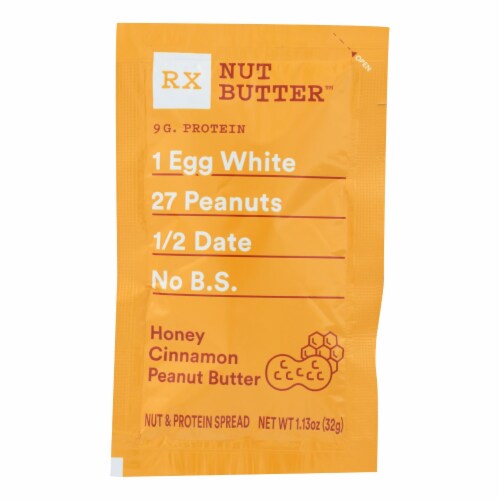 RxBar - Nut Butter - Honey Cinnamon - Case of 10 - 1.13 oz. Perspective: front