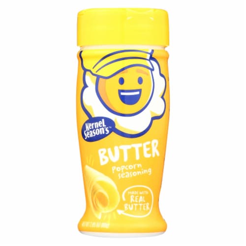 Kernel Seasons Popcorn Seasoning - Butter - Case of 6 - 2.85 oz. Perspective: front
