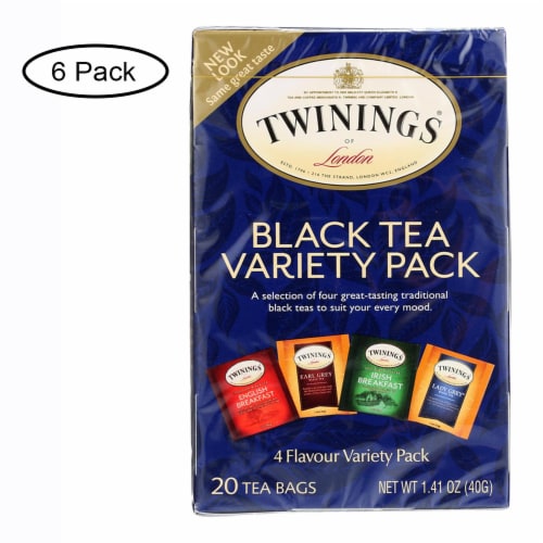 Twinings Tea Black Tea - Case of 6 - 20 Bags Perspective: front