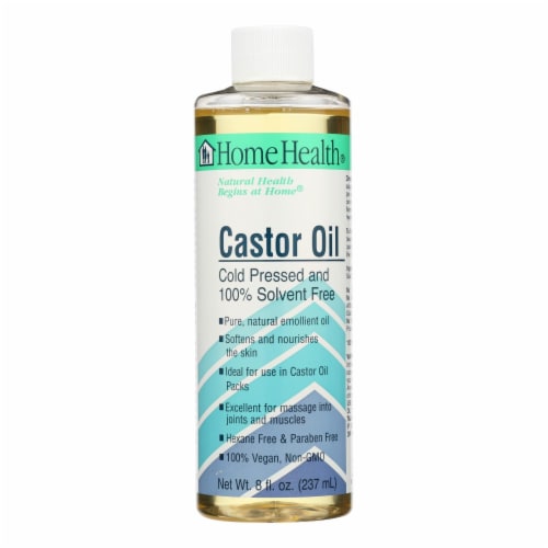 Home Health Castor Oil - 8 oz Perspective: front