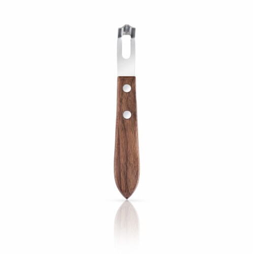 Walnut Channel Knife by ViskiÂ® Perspective: front