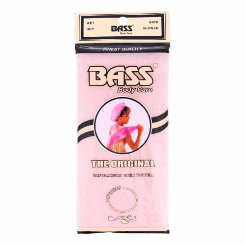 Bass Body Care Exfoliation Skin Towel - 1 Each - CT Perspective: front